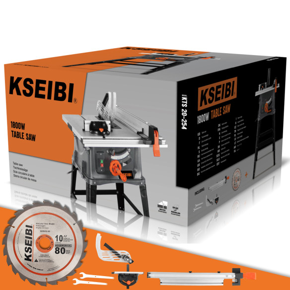 Ferăstrău de masă profesional cu lama de 254mm | KSEIBI