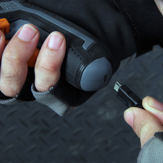 Destornillador sin cable 4V, 1/4" - Potente y versátil | KSEIBI