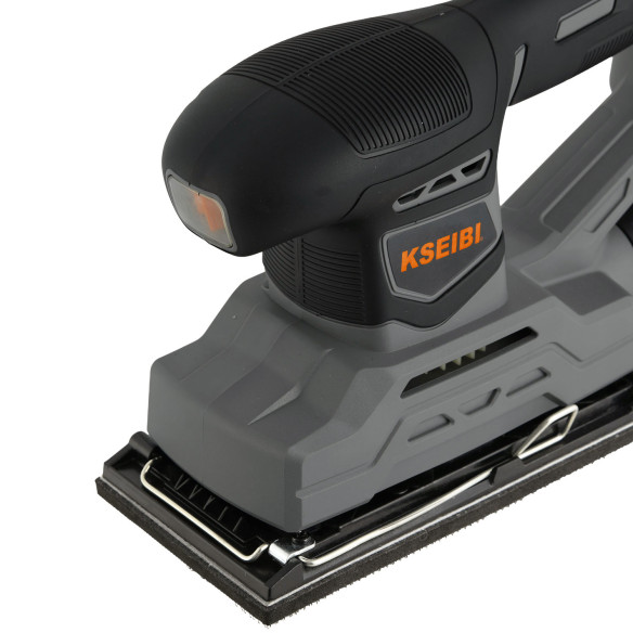 Ponceuse de finition sans fil 20V - Idéale pour les projets de bricolage | KSEIBI