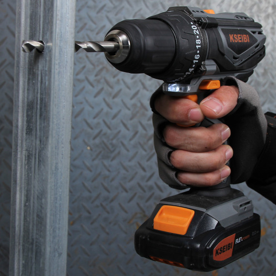 KSR 20V-35: Leistungsstarke Akku-Bohrmaschine 20V für professionelle Anwendungen | KSEIBI