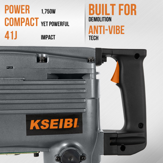 Martelo Demolidor Ksh 1750 D: Potente e Eficiente | KSEIBI