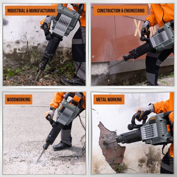 Martelo Demolidor Ksh 1750 D: Potente e Eficiente | KSEIBI