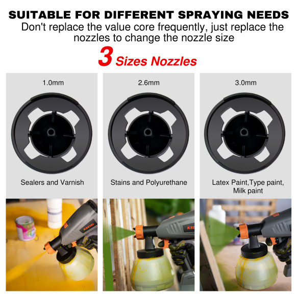 High-Quality Electric Spray Gun for Precision Painting | KSEIBI