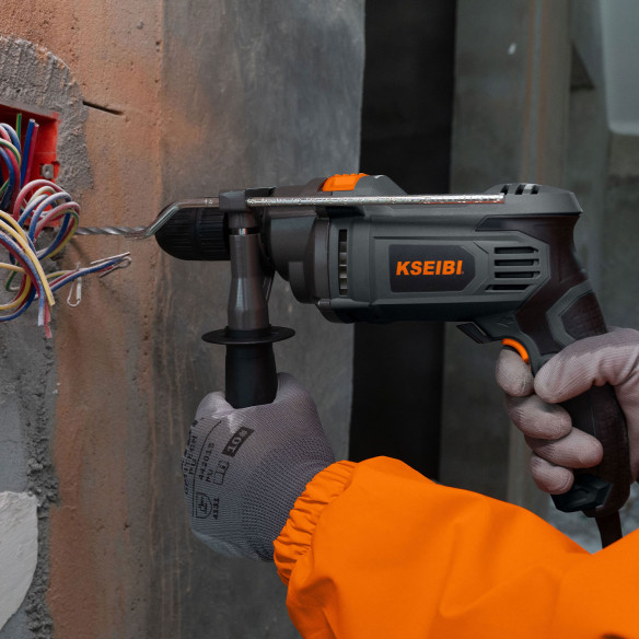 High Performance KSB 900 D Impact Drill with 13mm Keyless Chuck | KSEIBI