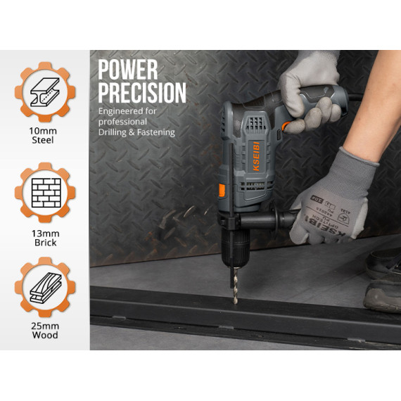 Găuritoare cu impact KSB 580 D, 13 mm, 580W | KSEIBI