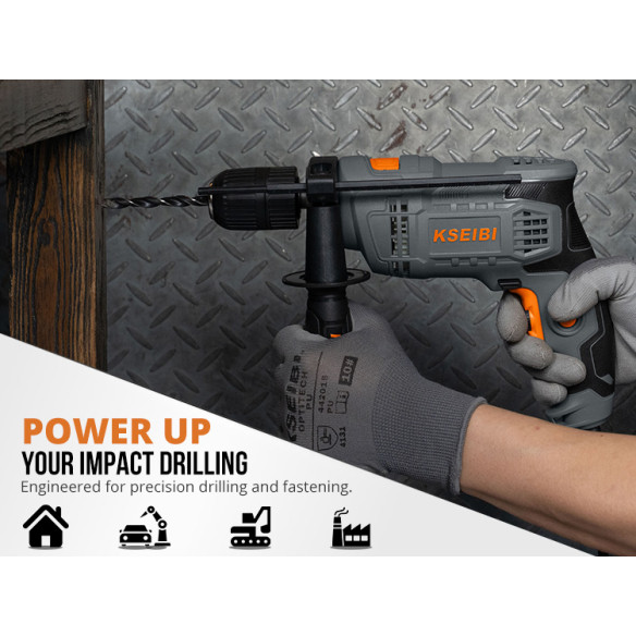 Găuritoare cu impact KSB 580 D, 13 mm, 580W | KSEIBI