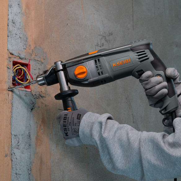 Leistungsstarker Schlagbohrer 13mm 1050W - Ideal für anspruchsvolle Arbeiten | KSEIBI