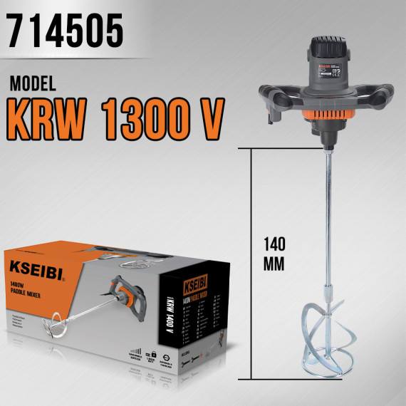 Miscelatore per vernice KRW 1400 V di alta qualità | KSEIBI