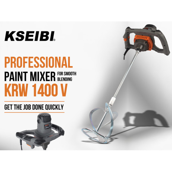 Mezclador de Pintura Profesional de Alta Velocidad KRW 1400 V | KSEIBI