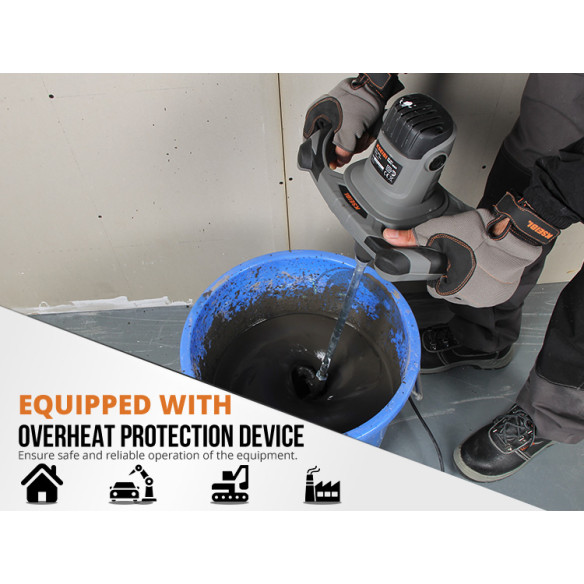 میکسر رنگ KRW 1400 V - بهترین انتخاب برای مخلوط کردن رنگ‌ها | KSEIBI