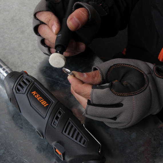 Versatile and Powerful Multi Rotary Tool Set with 106 Pieces | KSEIBI