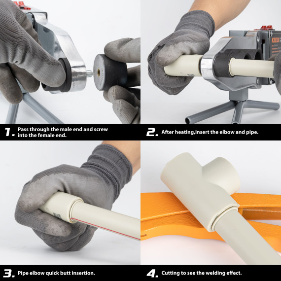 Saldatrice per tubi ad alta potenza - KPW 1500 | KSEIBI