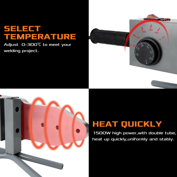 Outil de soudage de tuyaux puissant pour professionnels | KSEIBI