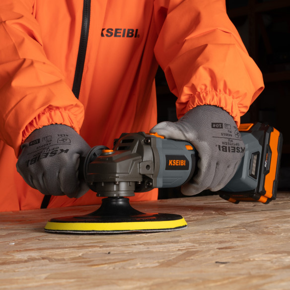 ملمع/حفافة لاسلكي بدون فرش للجسم فقط | KSEIBI