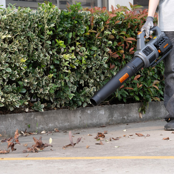 Powerful Cordless Leaf Blower for Effortless Yard Cleanup | KSEIBI