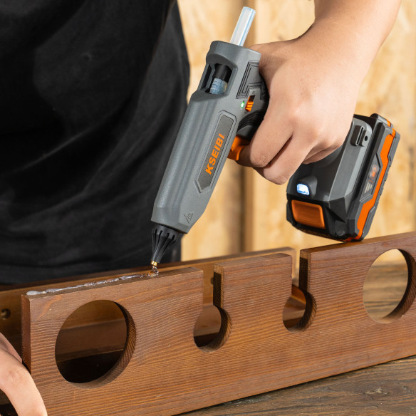 High-Quality Cordless Glue Gun for DIY Projects | KSEIBI
