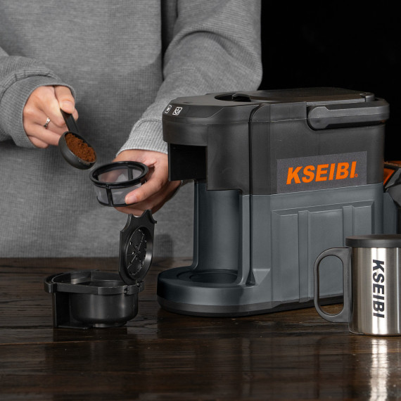 Machine à café sans fil 20V-501 pour une pause café sans contraintes | KSEIBI