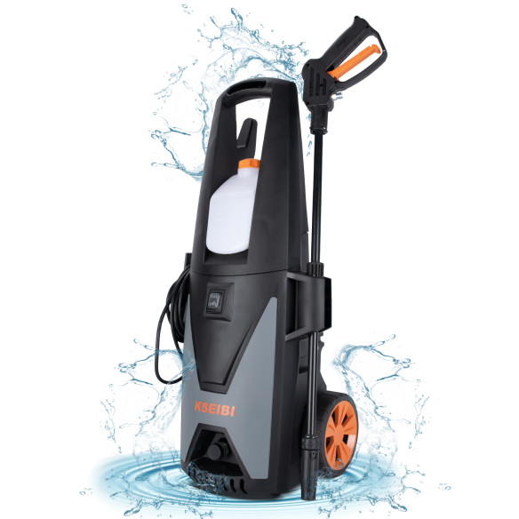 Powerful High Pressure Washer 135 Bar for Ultimate Cleaning | KSEIBI