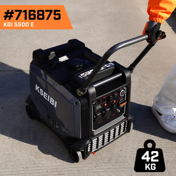 Generator Invertor Pe Benzină KGI 5500 E - Performanță și Fiabilitate | KSEIBI
