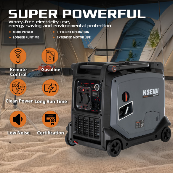Inverter a Benzina KGI 5500 E: Potente Generatore Portatile | KSEIBI