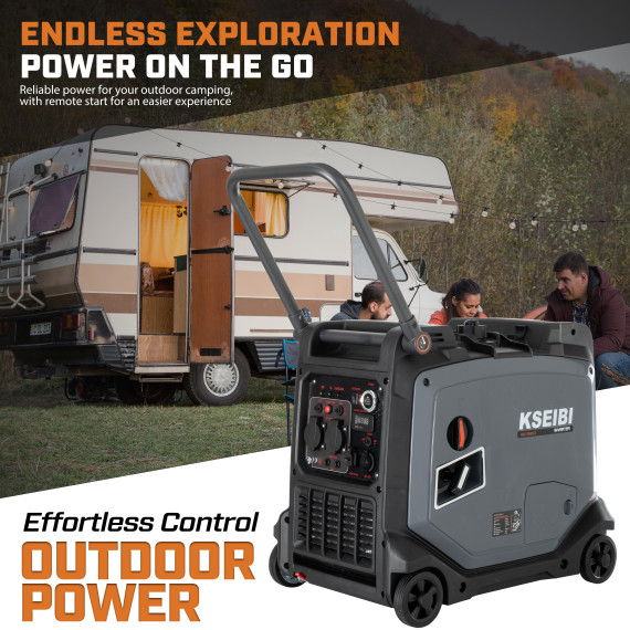 Générateur Inverseur à Essence KGI 5500 E - Performant et fiable | KSEIBI
