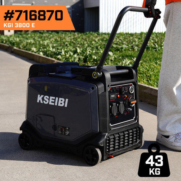 Générateur Inverseur à Essence KGI 3800 E
