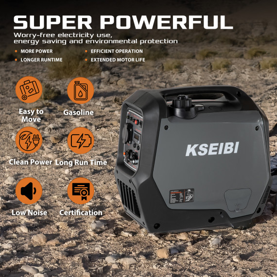 High-Quality Gasoline Inverter Generator for Reliable Power | KSEIBI