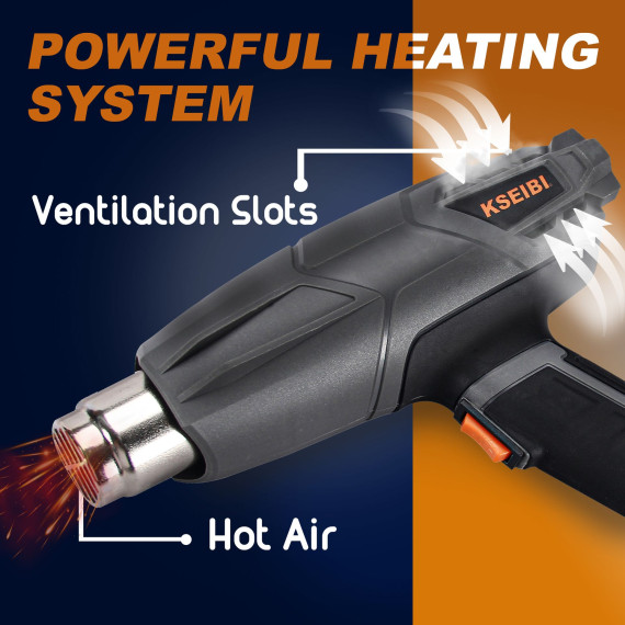 Professional KHG 20-55 B Heat Gun for Home and Industrial Use | KSEIBI