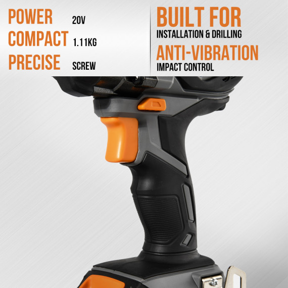 Powerful 20V Cordless Impact Driver for Precision Work | KSEIBI