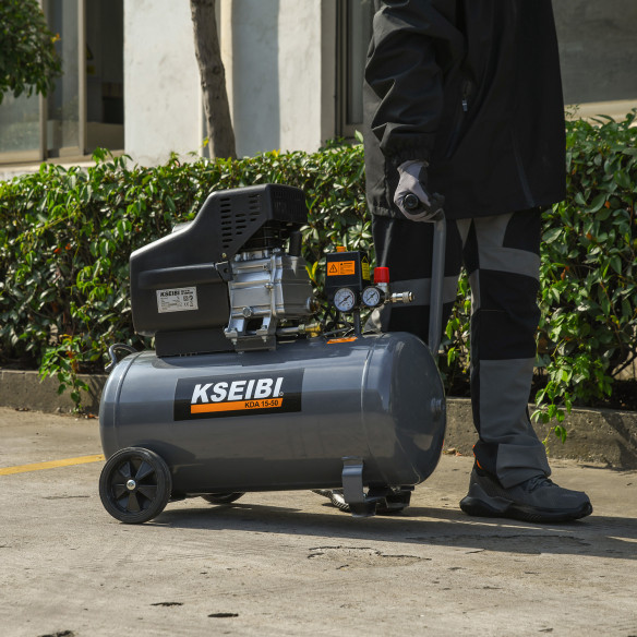 Compresor de aer KDA 15-24, 24l, 2cp - Performanță și Fiabilitate | KSEIBI