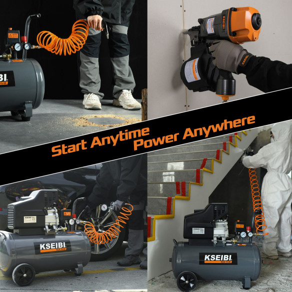 Compresor de aire KDA 15-24, 24l, 2HP ¡Encuentra el tuyo ahora! | KSEIBI