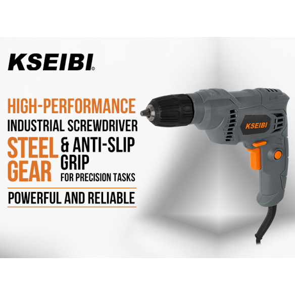 Furadeira Elétrica de 10mm: Potência e Precisão | KSEIBI