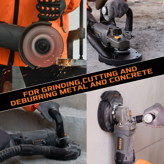 Betonschleifer KCG 15-125 L, 125 mm, 11,5 A | KSEIBI