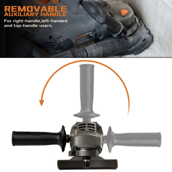 KCG 15-125 L コンクリートグラインダー 125mm 11.5A プロ仕様 | KSEIBI