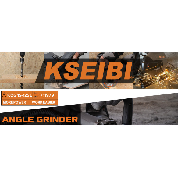 Ηλεκτρικός Λειαντήρας Σκυροδέματος 125mm 11.5AMP KCG 15-125 L | KSEIBI