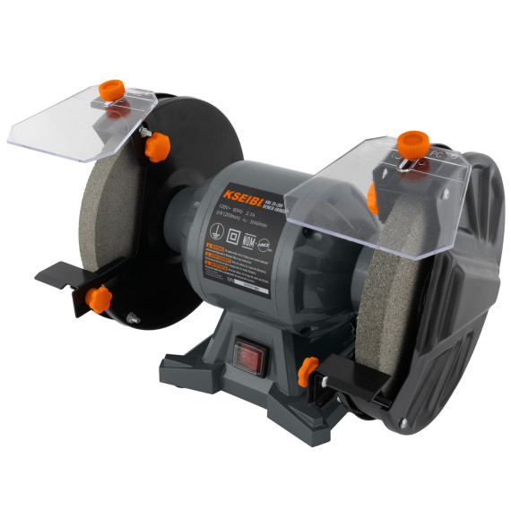 High-Quality KBG 35-200 Bench Grinder - Powerful 200mm, 350W Motor | KSEIBI