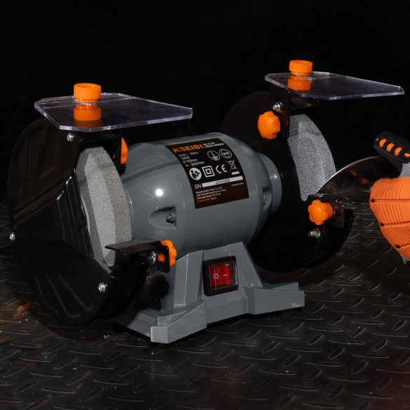 便利なベンチグラインダー 150mm 150W | KSEIBI