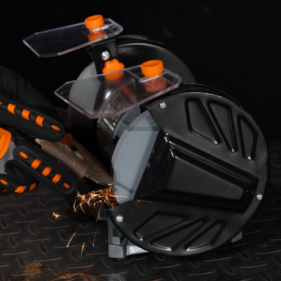 Powerful 150W Bench Grinder 150mm - Top Quality Tools | KSEIBI