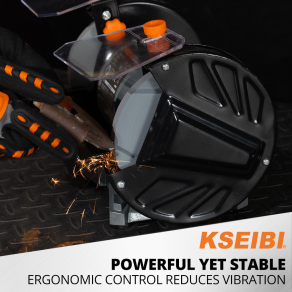 Powerful 150W Bench Grinder 150mm - Top Quality Tools | KSEIBI
