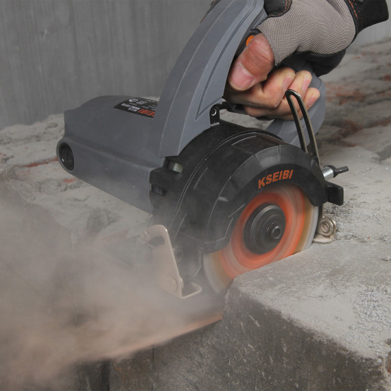 Cortadora de mármol de 110mm con 1250W de potencia | KSEIBI