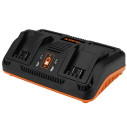 Fast Charging 20V-24 D Dual Port Charger for Power Tools | KSEIBI