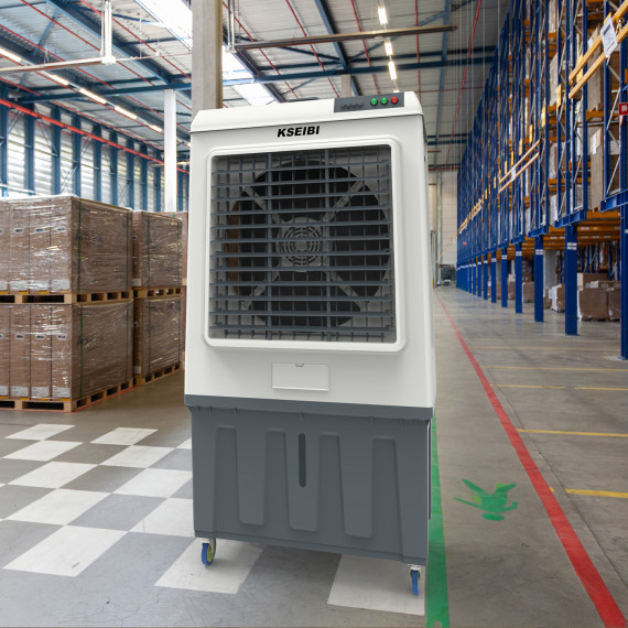 Stay Cool with the KAC 45-125 L Air Cooler - 125L, 450W | KSEIBI