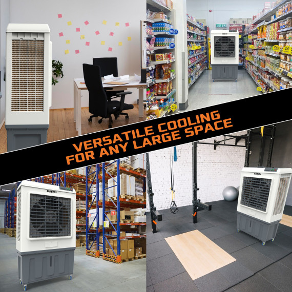 Arrefecedor de Ar KAC 45-125 L: Refrigeração eficiente para ambientes amplos | KSEIBI