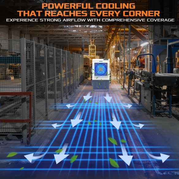 Effizienter Luftkühler für heiße Sommertage | KSEIBI