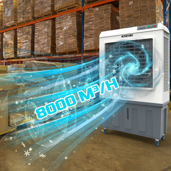 Arrefecedor de Ar KAC 45-125 L: Refrigeração eficiente para ambientes amplos | KSEIBI