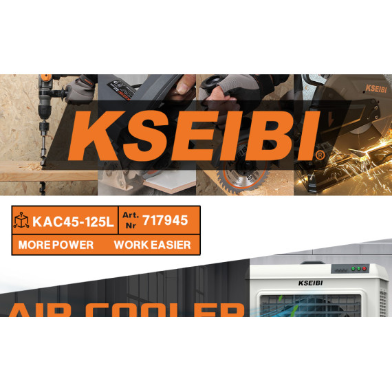 Refroidisseur d'air KAC 45-125 L - Puissant et Économique | KSEIBI