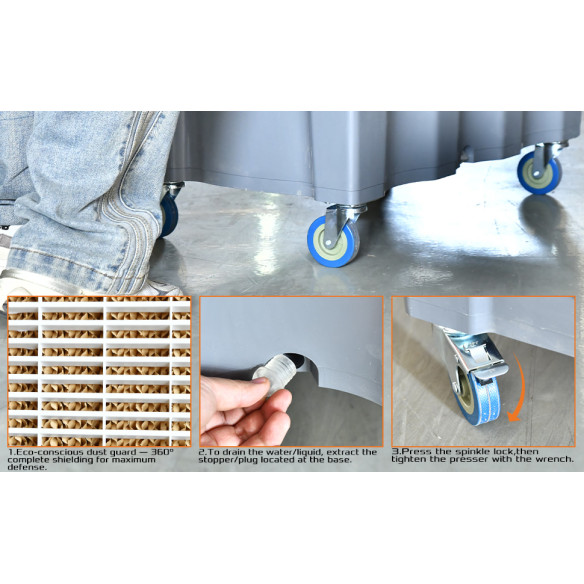 Effizienter Luftkühler für heiße Sommertage | KSEIBI