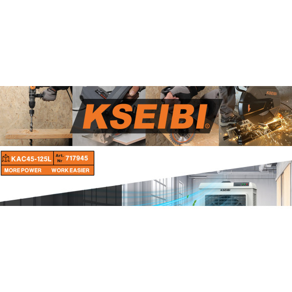 KAC 45-125 L: воздушный охладитель 125 литров 450 Вт | KSEIBI