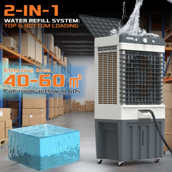 Enfriador de Aire KAC 25-80 M, 80l, 250W | KSEIBI