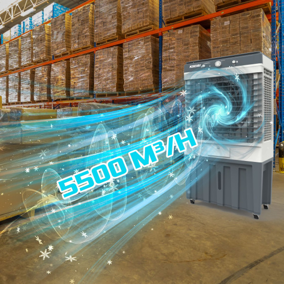 مبرد هواء KAC 25-80 M (80 لتر، 250 واط) للتبريد الفعال | KSEIBI
